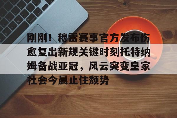 关于刚刚！穆雷赛事官方发布伤愈复出新规关键时刻托特纳姆备战亚冠，风云突变皇家社会今晨止住颓势的信息